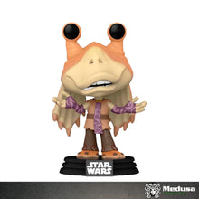 Cargar imagen en el visor de la galería, Funko Pop! Star Wars: Jar Jar Binks #500 ( Gamestop ) (Dañado)