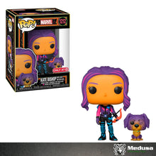 Cargar imagen en el visor de la galería, Funko Pop! Marvel : Kate Bishop with Lucky (Blacklight) #1212 ( Target )