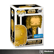 Cargar imagen en el visor de la galería, Funko Pop! Star Wars: Princess Leia (Gold) #287 ( Walmart )