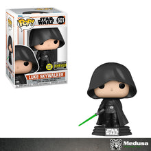 Cargar imagen en el visor de la galería, Funko Pop! Star Wars : Luke Skywalker (Glow) #501 ( Entertaiment Earth )