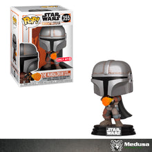 Cargar imagen en el visor de la galería, Funko Pop! Star Wars: The Mandalorian Flame Throwing #355 ( Target )