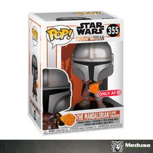 Cargar imagen en el visor de la galería, Funko Pop! Star Wars: The Mandalorian Flame Throwing #355 ( Target )