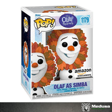 Cargar imagen en el visor de la galería, Funko Pop! Disney : Olaf As Simba #1179 ( Amazon )