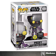 Cargar imagen en el visor de la galería, Funko Pop! Star wars : Proxy (Glow) #551 ( Gamestop )