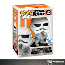 Cargar imagen en el visor de la galería, Funko Pop! Star Wars: Concept Series Stormtrooper #473( Funko Shop ) (Dañado)