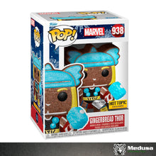 Cargar imagen en el visor de la galería, Funko Pop! Marvel: Gingerbread Thor #938 ( Hot Topic )