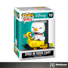 Cargar imagen en el visor de la galería, Funko Pop! Disney: Zero In Duck Cart (Glow) #10 ( HotTopic )