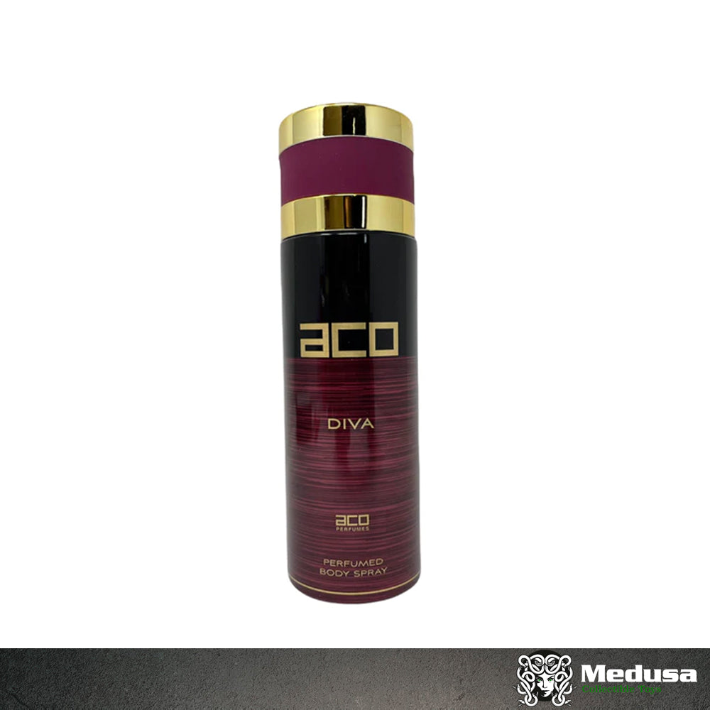 ACO Diva Perfumed Body Spray for Women - 6.67oz/200ml