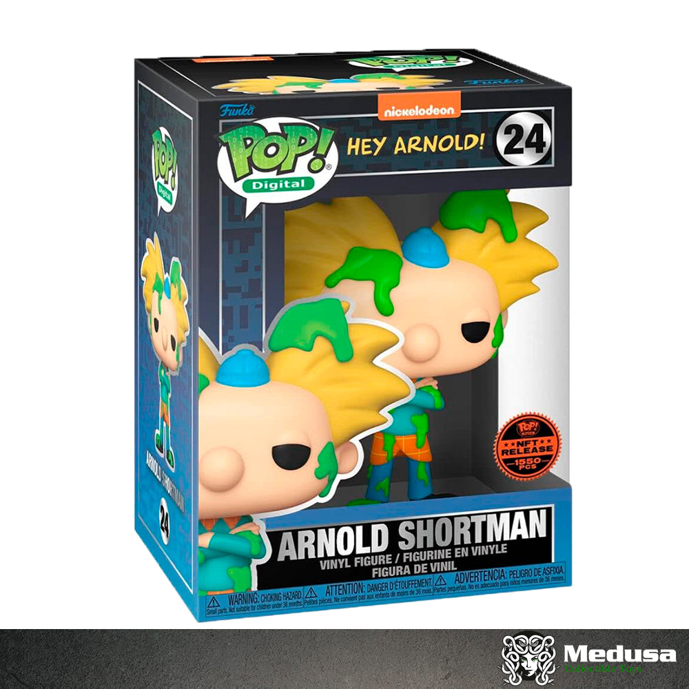 Funko Pop! Nickelodeon: Arnold Shortman #24 (NFT Release)