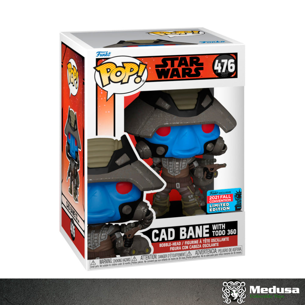 Funko Pop! Star Wars: Cad Bane With Todo 360 #476 ( NYCC )