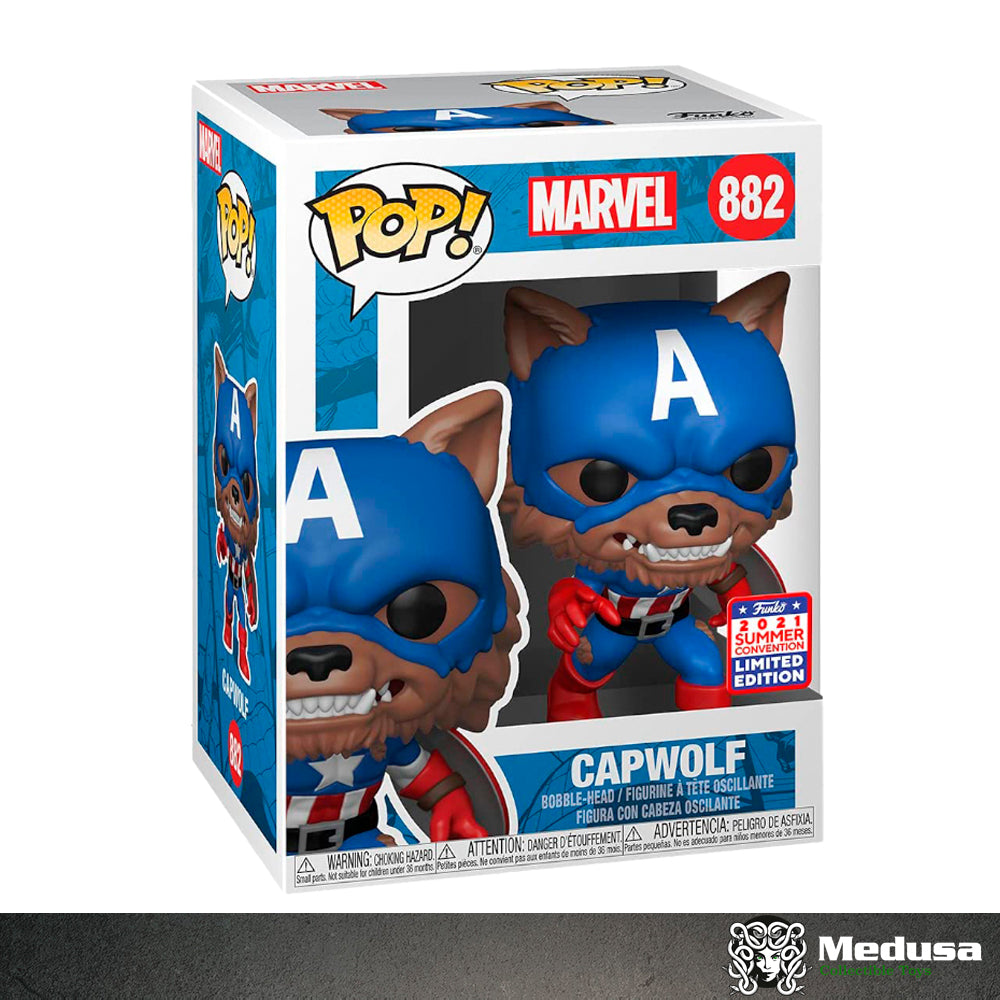 Funko Pop! Marvel: Capwolf #882 ( SC 2021 )