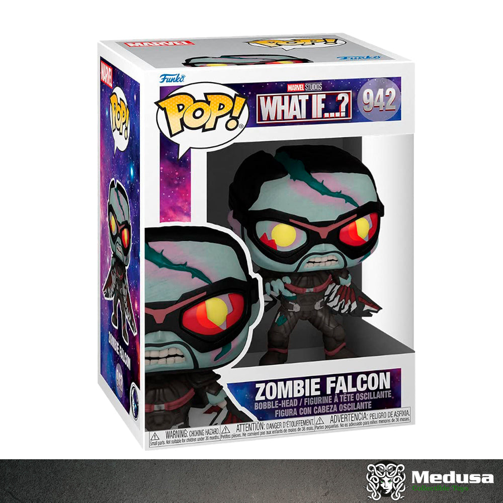 Funko Pop! Marvel : Zombie Falcon #942