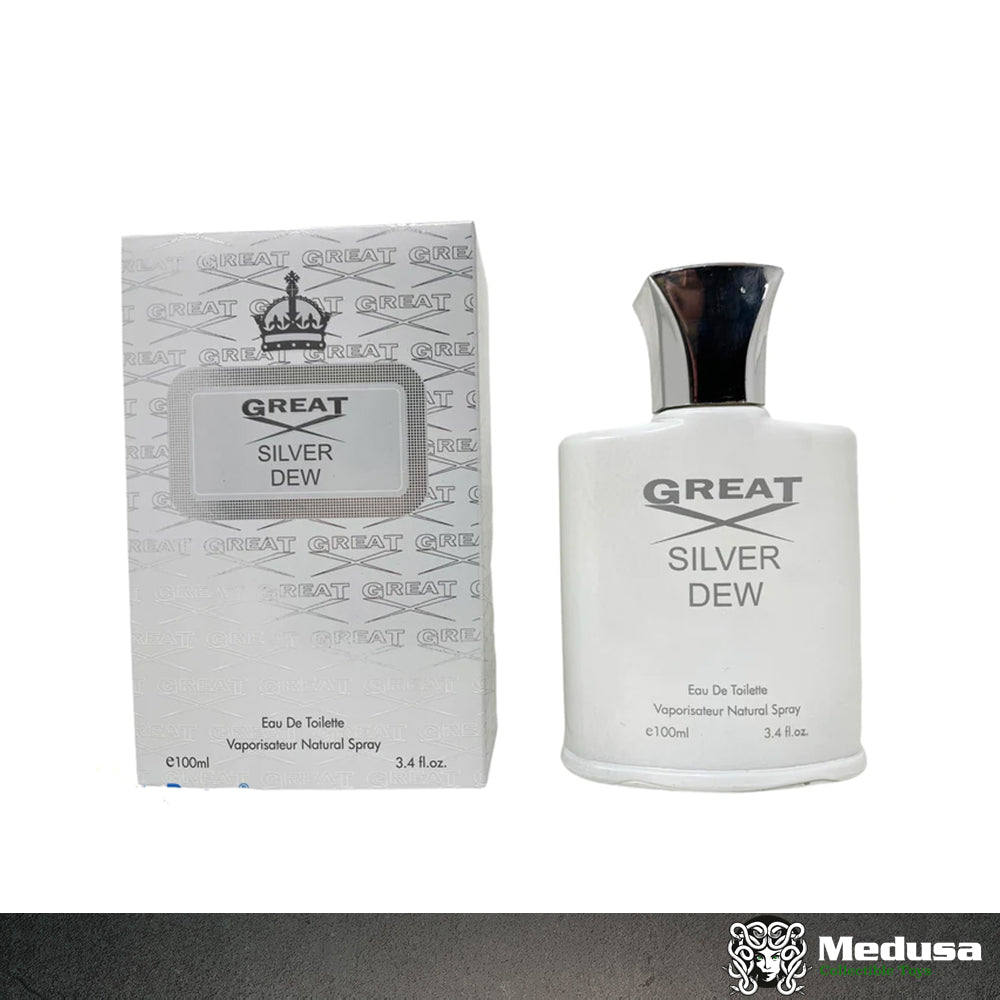 Great Silver Dew for Men Inspirado en Creed's Silver Mountain Water for Men