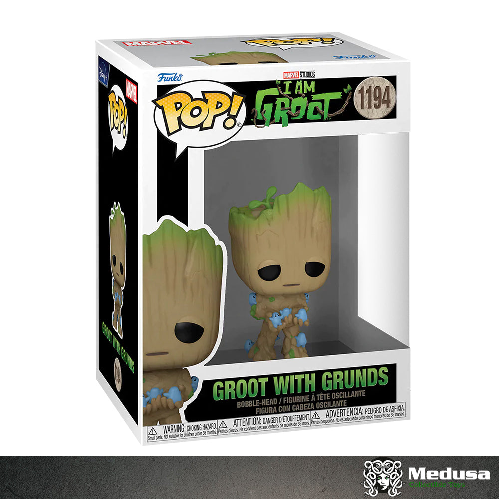 Funko Pop! Marvel : Groot With Grunds #1194