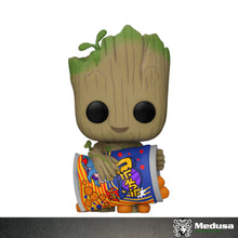 Cargar imagen en el visor de la galería, Funko Pop! Marvel : Groot With Cheese Puffs #1196
