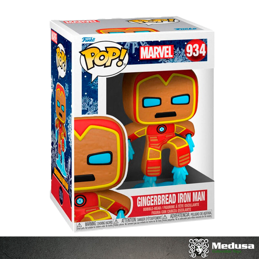 Funko Pop! Marvel : Gingerbread Iron Man #934