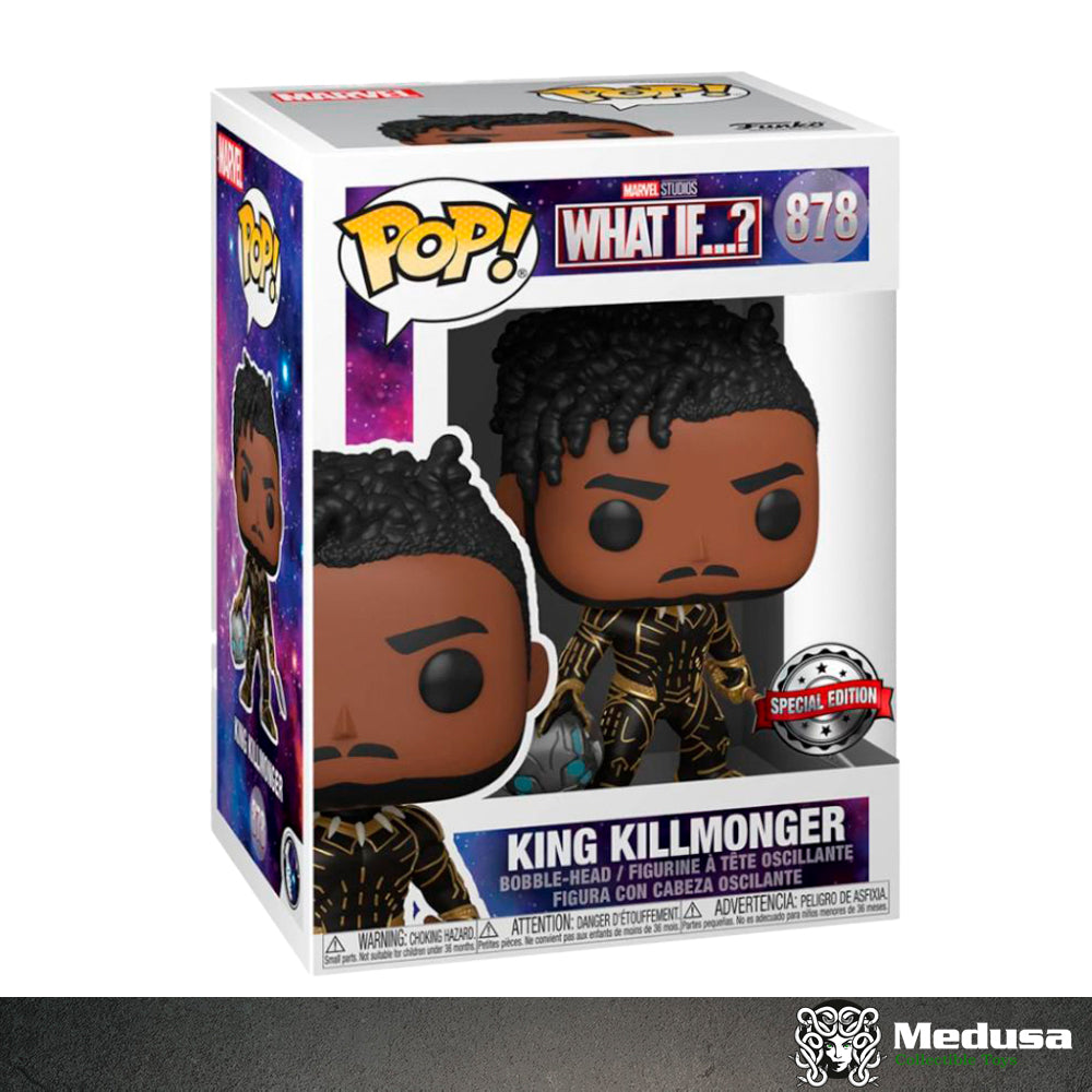Funko Pop! Marvel: King Killmonger #878 ( SE )