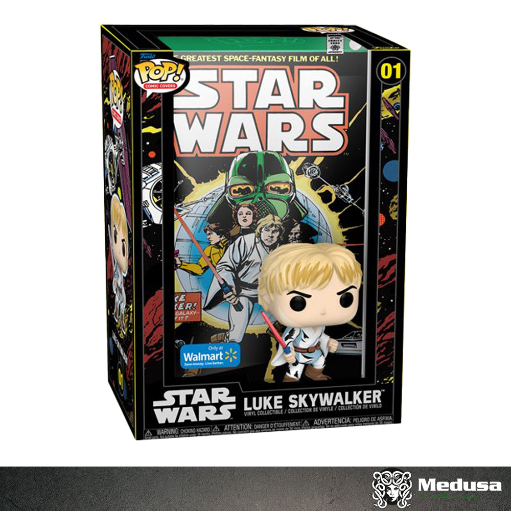 Funko Pop! Star Wars: Luke Skywalker Comic #01 (Walmart) (Dañado)