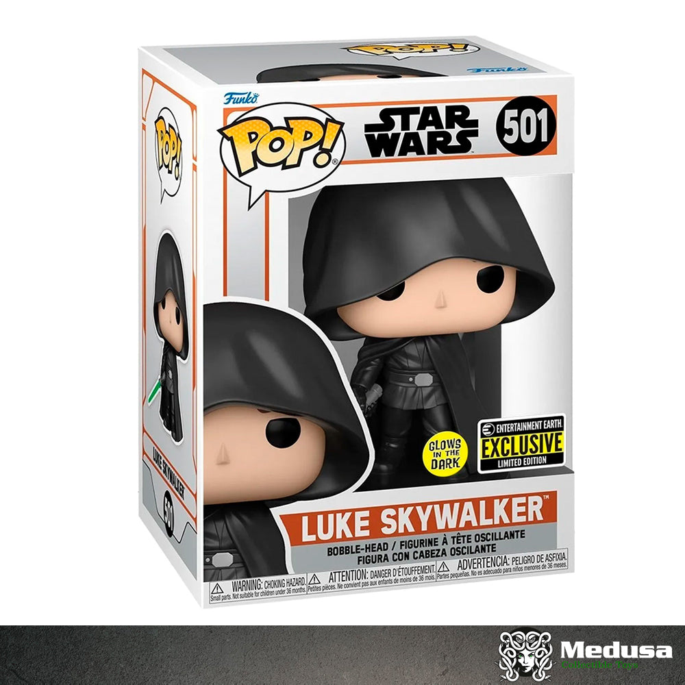 Funko Pop! Star Wars : Luke Skywalker (Glow) #501 ( Entertaiment Earth )