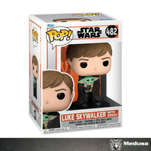 Cargar imagen en el visor de la galería, Funko Pop! Star Wars: Luke Skywalker With Grogu #482
