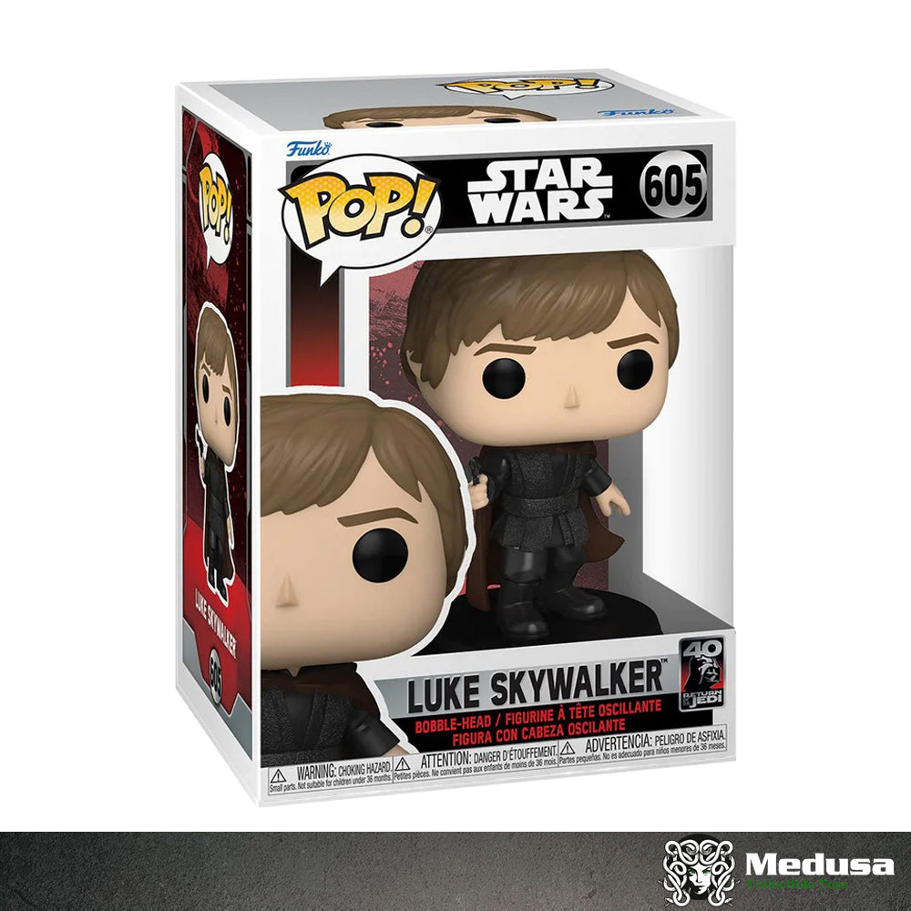 Funko Pop! Star Wars: Luke Skywalker (Return of The Jedi 40th) #605