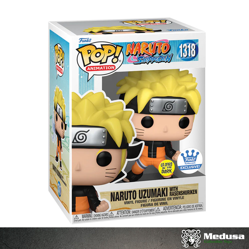 Funko Pop! Naruto : Naruto Con Rasenshuriken Glow  #1318 (Funko Shop)