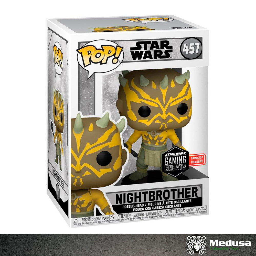Funko Pop! Star Wars: Nightbrother #457 ( Gamestop ) (Dañado)