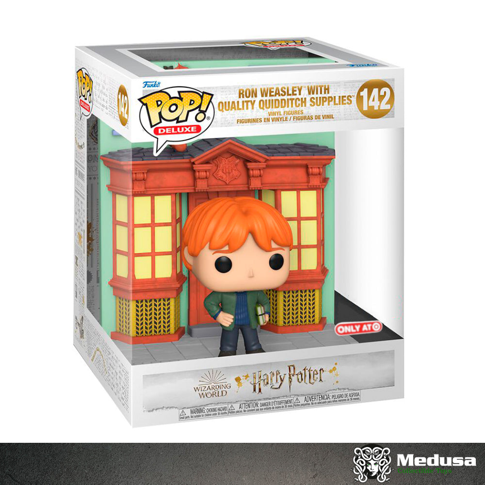 Funko Pop! Harry Potter: Ron Weasley With Quality Quidditch Supplies #142 ( Target ) 6