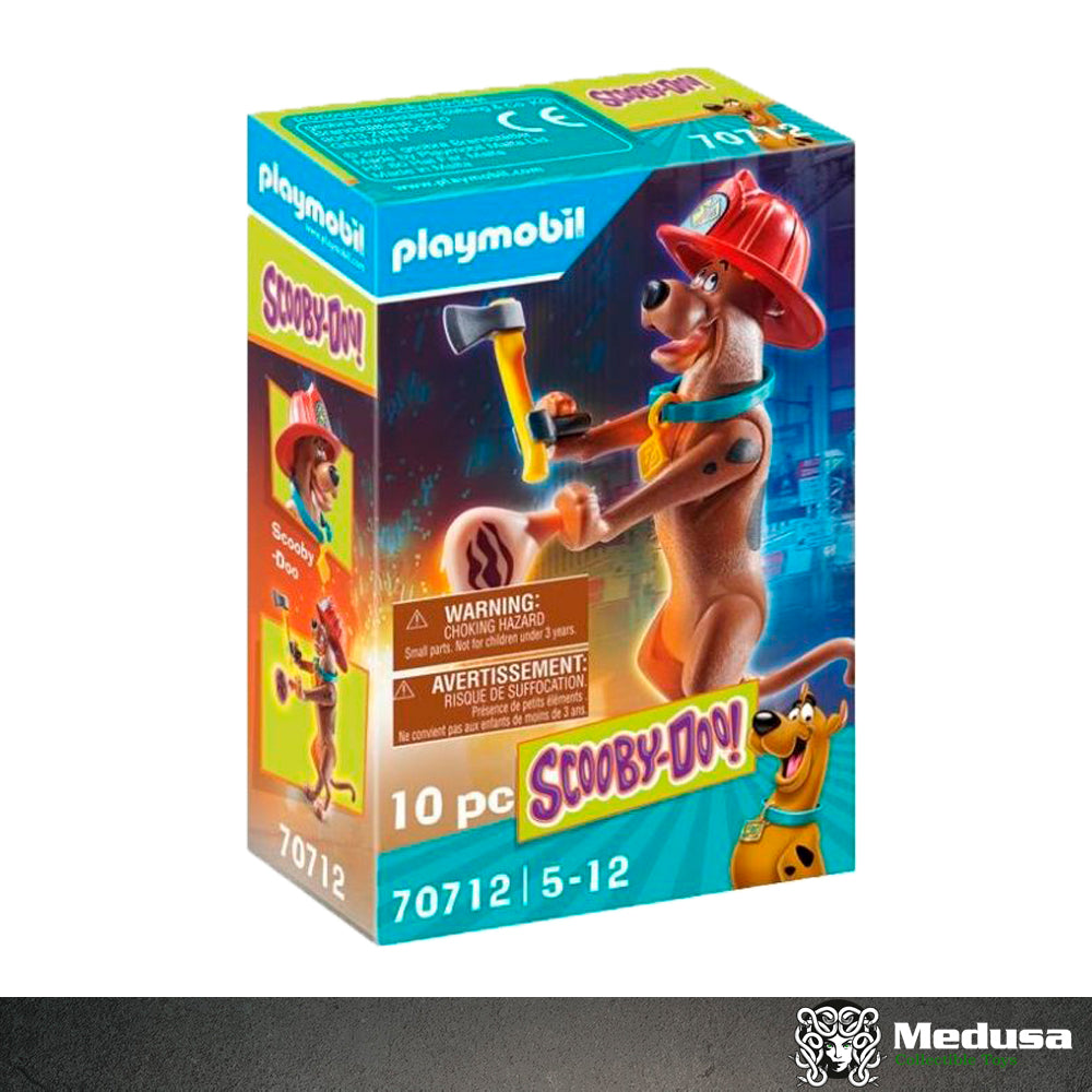 Playmobil Scooby-Doo! :Scooby Bombero #70712