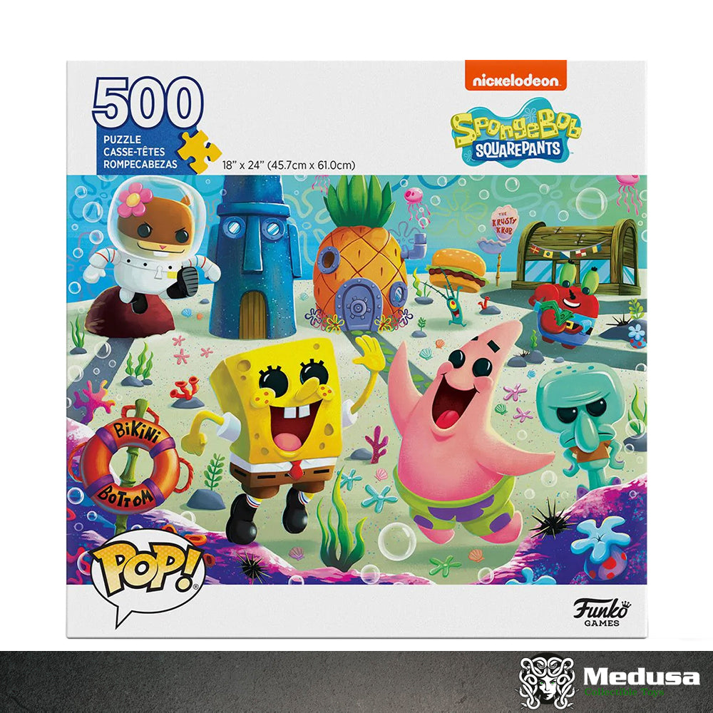 Funko Games! SpongeBob : Rompecabezas SpongeBob – Medusa Toys
