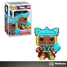 Cargar imagen en el visor de la galería, Funko Pop! Marvel: Gingerbread Thor #938 ( Hot Topic )
