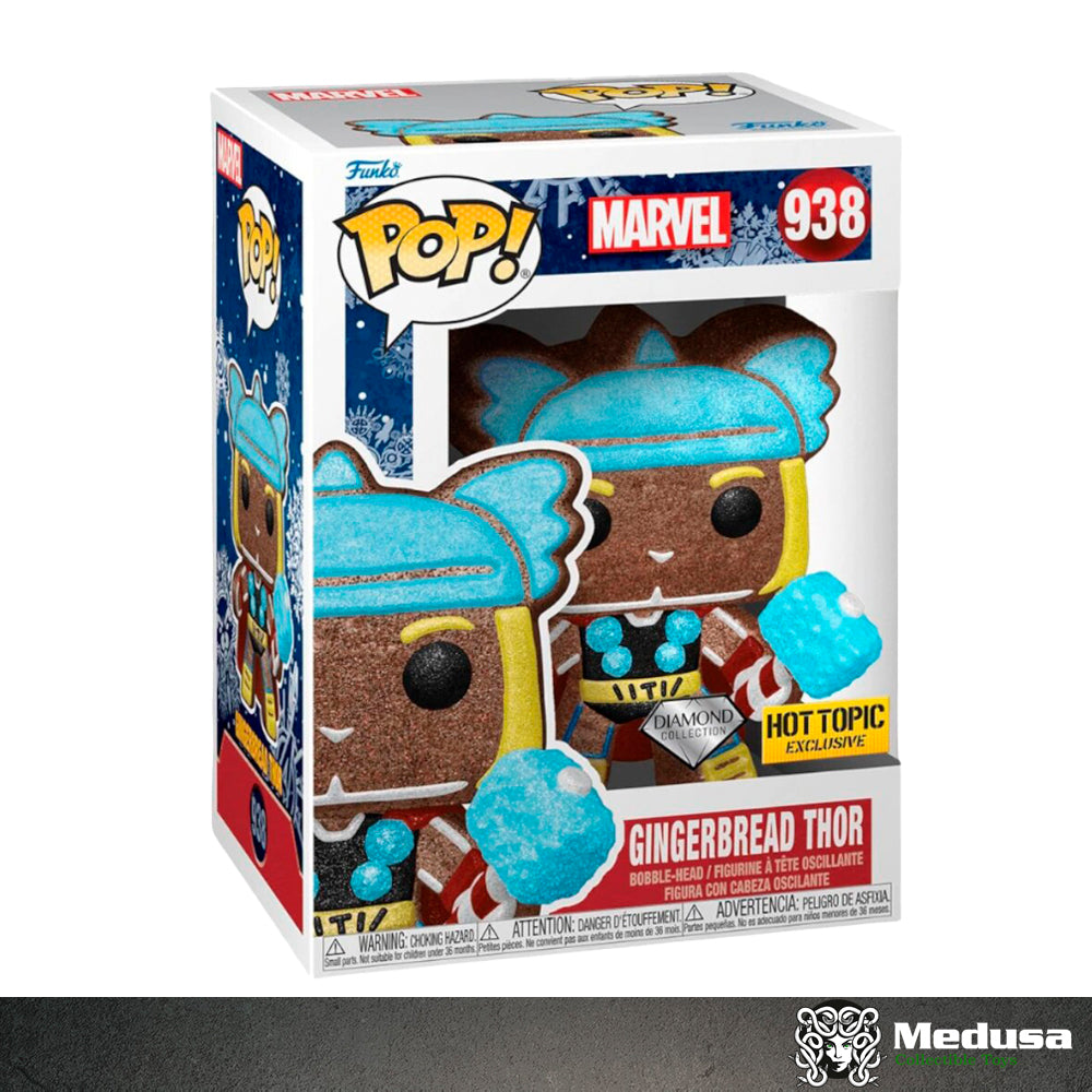 Funko Pop! Marvel: Gingerbread Thor #938 ( Hot Topic )