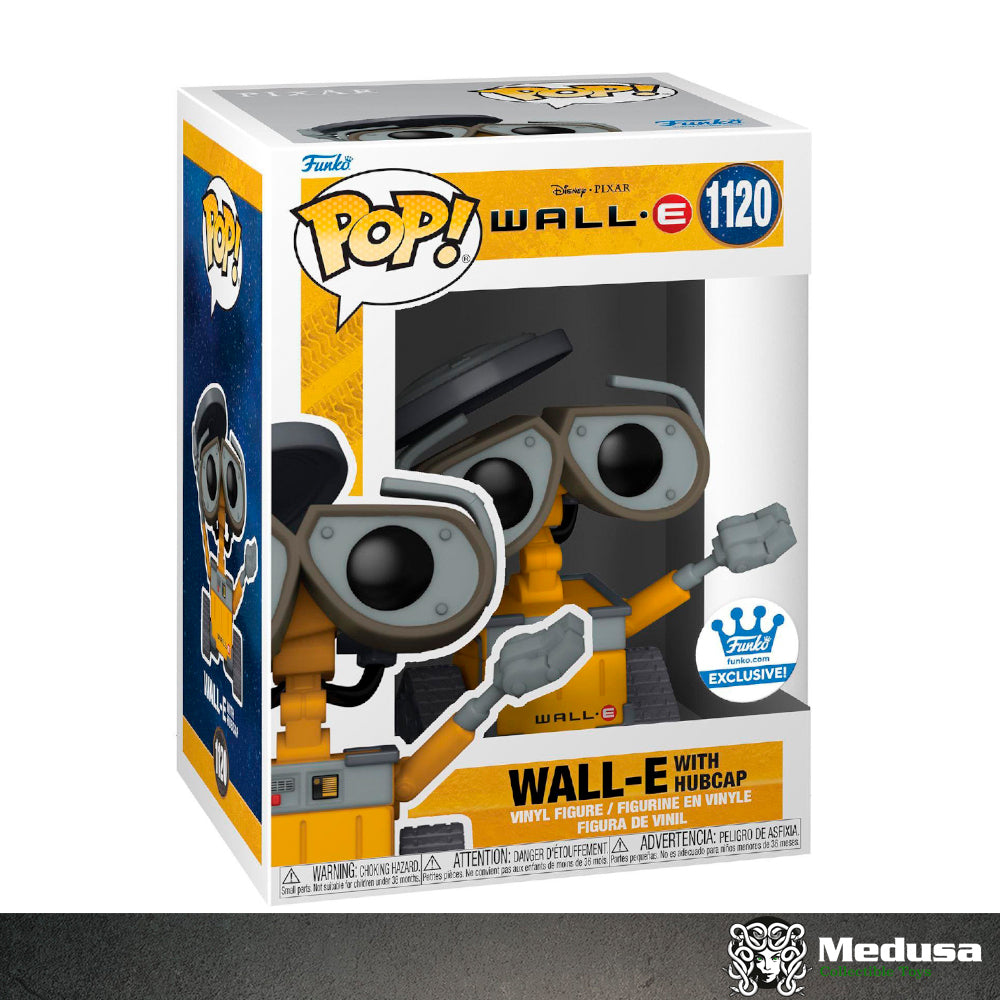 Funko Pop! Disney: Wall-E With Hubcap #1120 ( Funko Shop ) (Dañado)