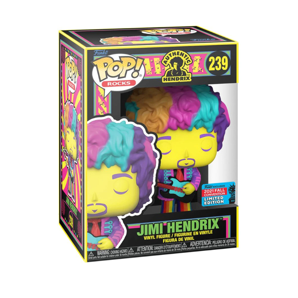 Funko Pop! Authentic Hendrix : Jimi Hendrix #239 ( SCC 2021 )